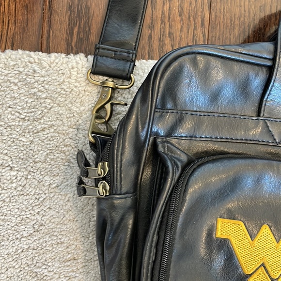 West Virginia university WVU big 12 conference briefcase - Picture 5 of 10